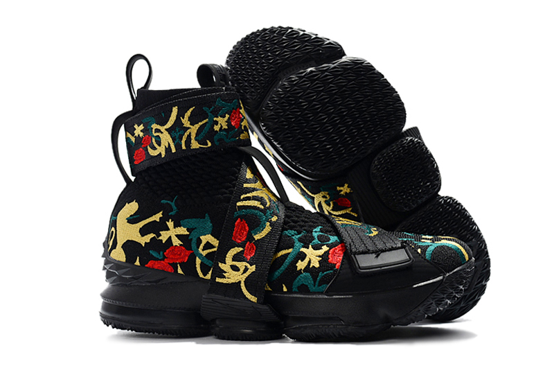New Nike Lebron 14 High Flor Black Colorful Shoes